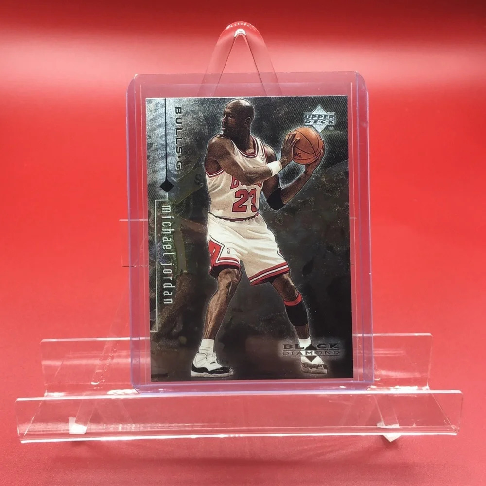 1990 Upper Deck Black Diamond Jordan Card #10